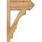 Ekena Millwork Balboa Rough Sawn Arts and Crafts Outlooker, Western Red Cedar, 8"W x 18"D x 26"H OUT08X18X26BOA03RWR - alternate 4